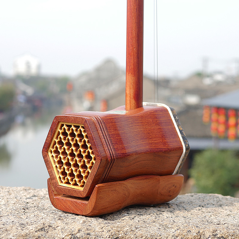 Musical Instrument Brands - Profesional Dunhuang marca 06A Erhu madera