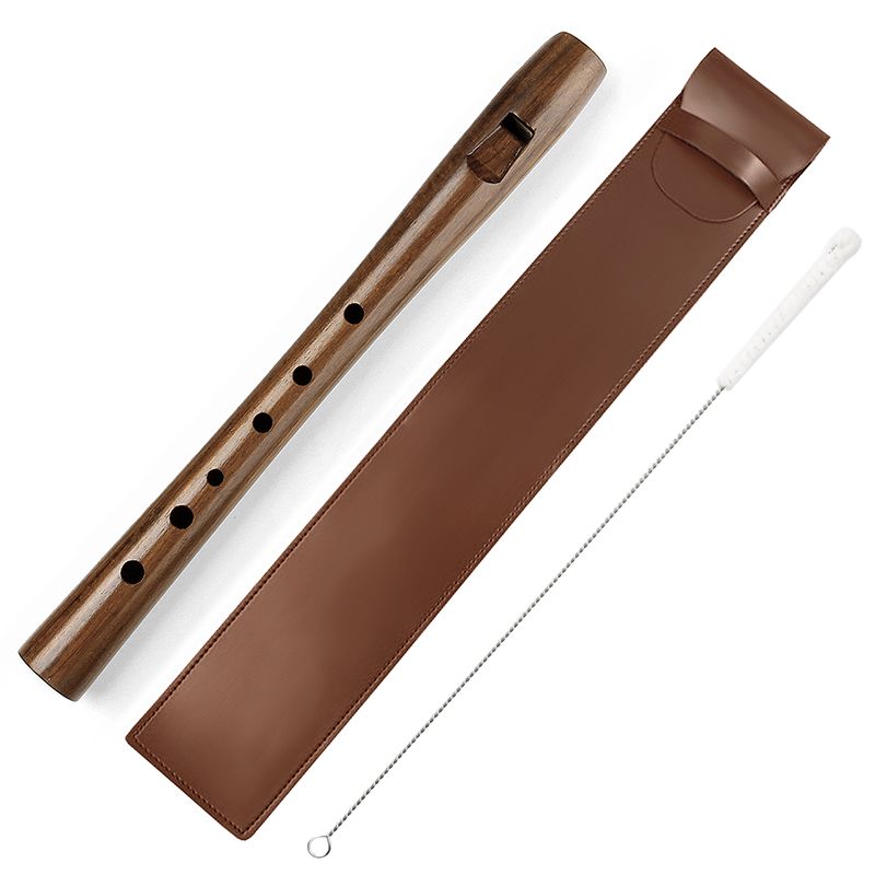 Musical Instrument Indian - Silbato indio de madera de rosa
