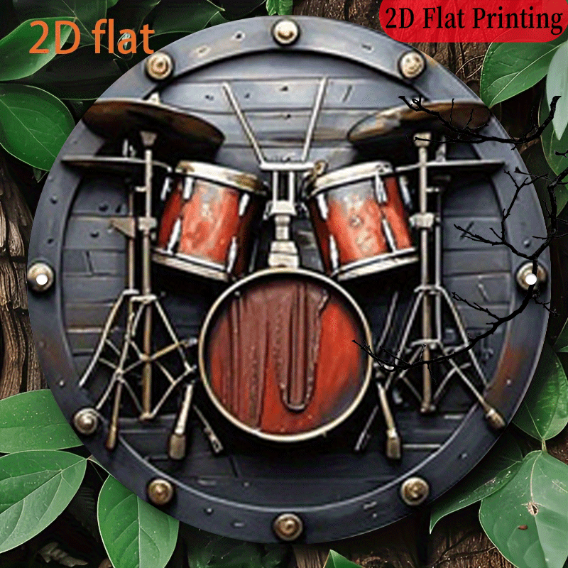Musical Instrument With A - 2D plano, 1 pieza, 20,32x20,32 cm,