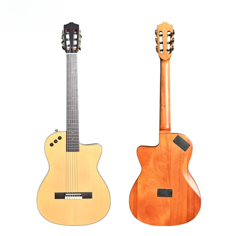 Musical Instrument Brands - Guitarra Clásica Eléctrica Aiersi Slimline, Cuerpo