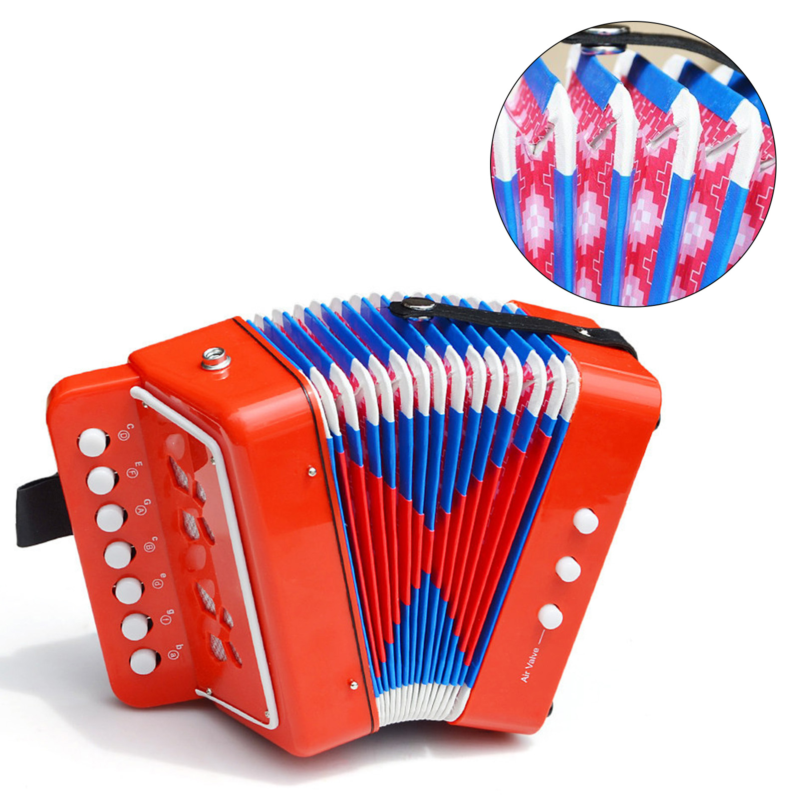 Musical Instrument Brands - Acordeón de Juguete para Niños, Instrumento