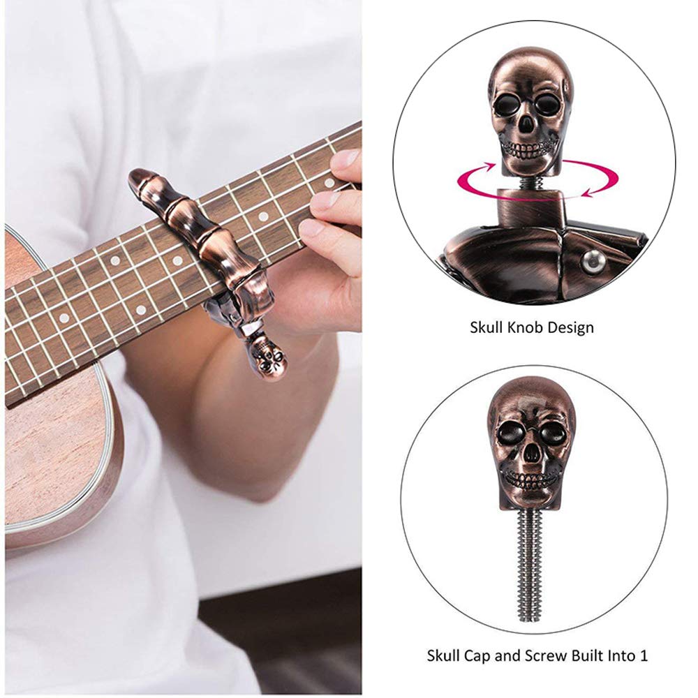 Capo de guitarra con diseño de - Musical Instrument Mandolin reseña y precio