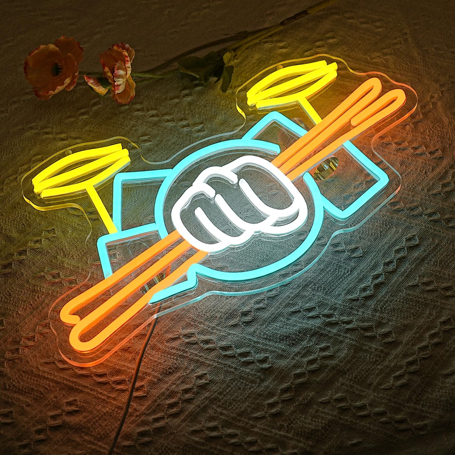 Letrero Luminoso LED de Neón c - Musical Instrument With A reseña y precio