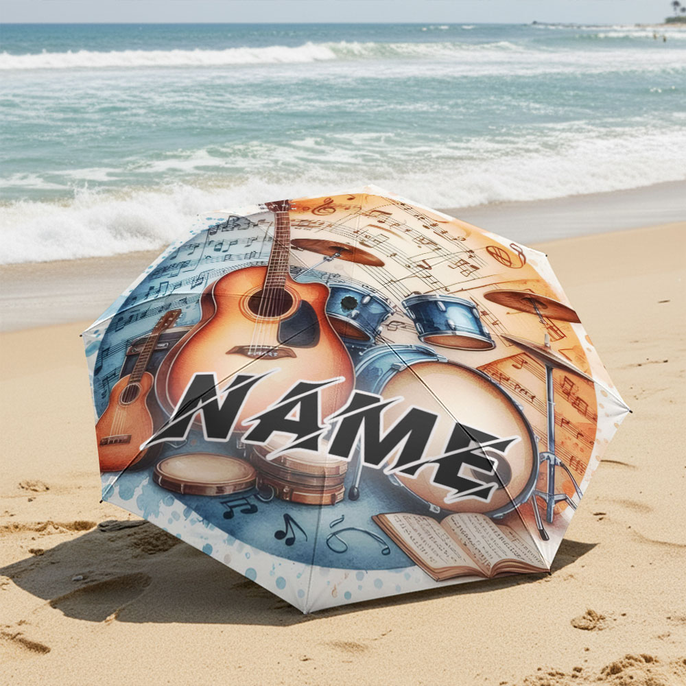 Paraguas con Nombre Personaliz - Musical Instrument With Names reseña y precio