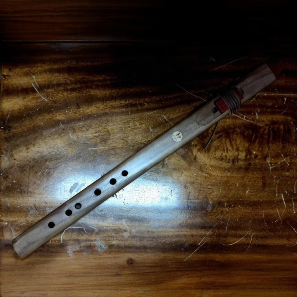 Flauta vertical de madera con  - Musical Instrument Indian reseña y precio