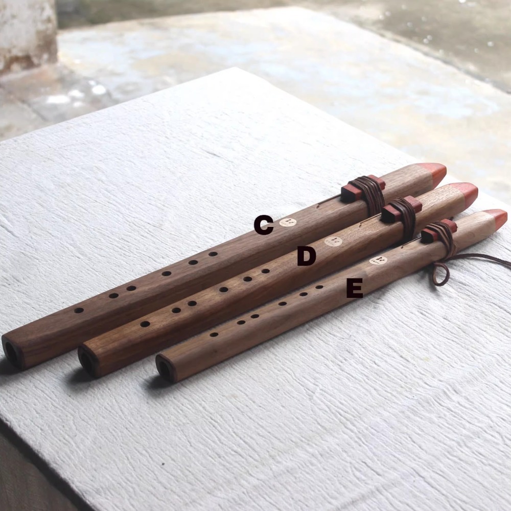 Flauta vertical de madera con  - Musical Instrument Indian reseña y precio