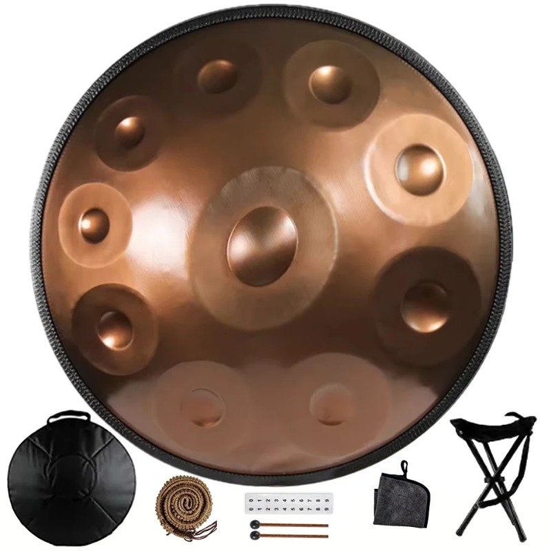 Tambor de mano de 440/432Hz, 9 - Musical Instrument Morocco reseña y precio
