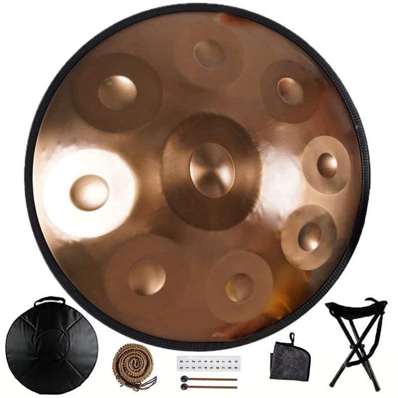 Tambor de mano de 440/432Hz, 9 - Musical Instrument Morocco reseña y precio