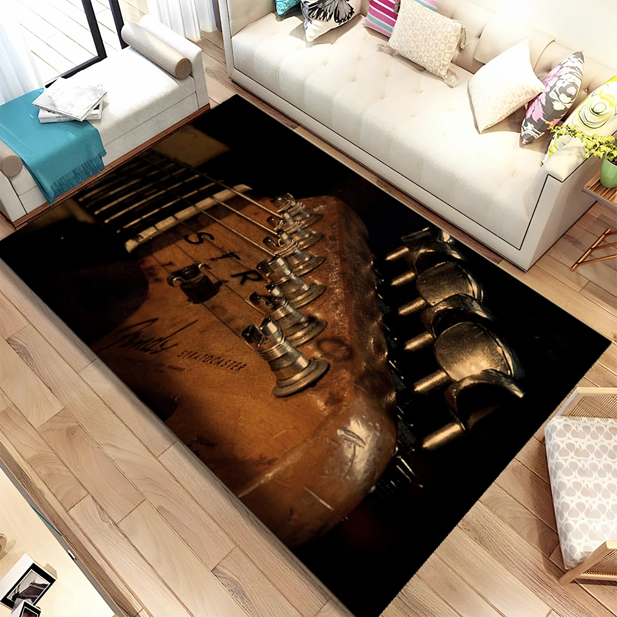 Alfombra 3D con Diseño de Guit - Musical Instrument Online reseña y precio