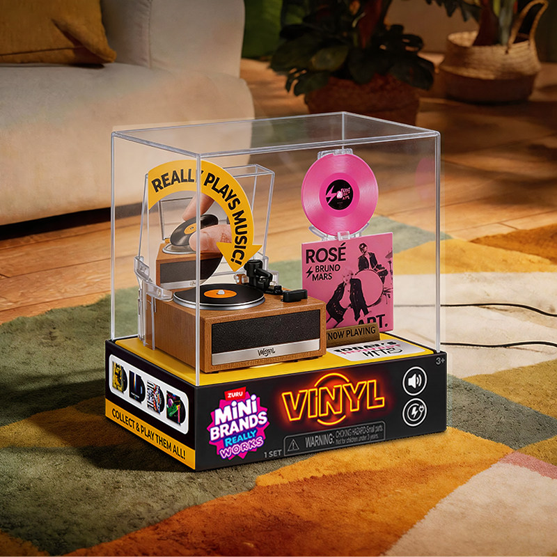 Mini Brands Vinyl Really Works - Musical Instrument Brands reseña y precio