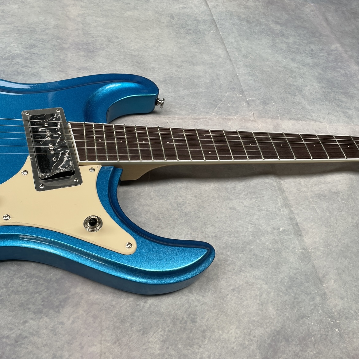 Guitarra metálica azul de 6 cu - Electric Guitar Beginner reseña y precio