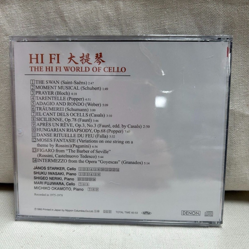 Denon HiFi Audiophile Cello El - Musical Instrument With A reseña y precio