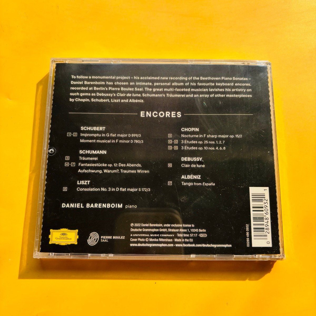 CD de Música Clásica para Pian - Musical Instrument With A reseña y precio