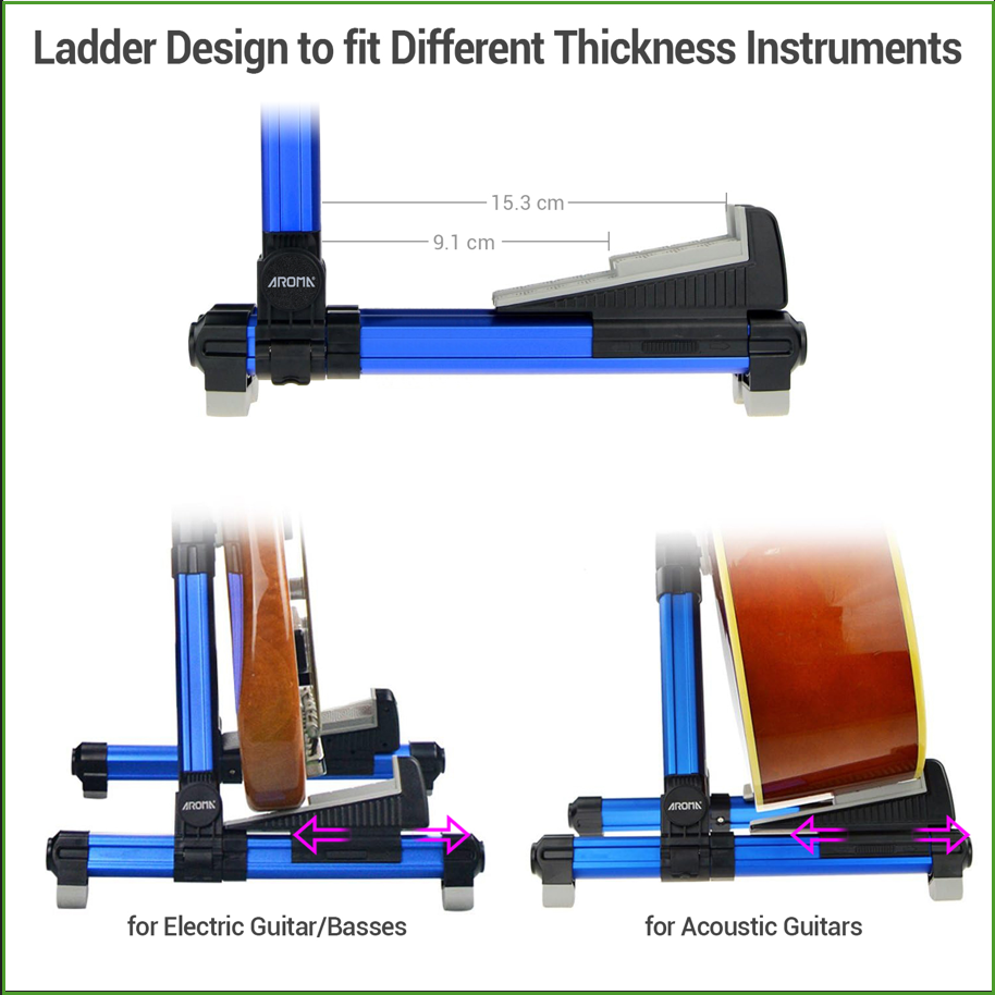 Soporte Plegable de Aluminio p - Musical Instrument Types reseña y precio