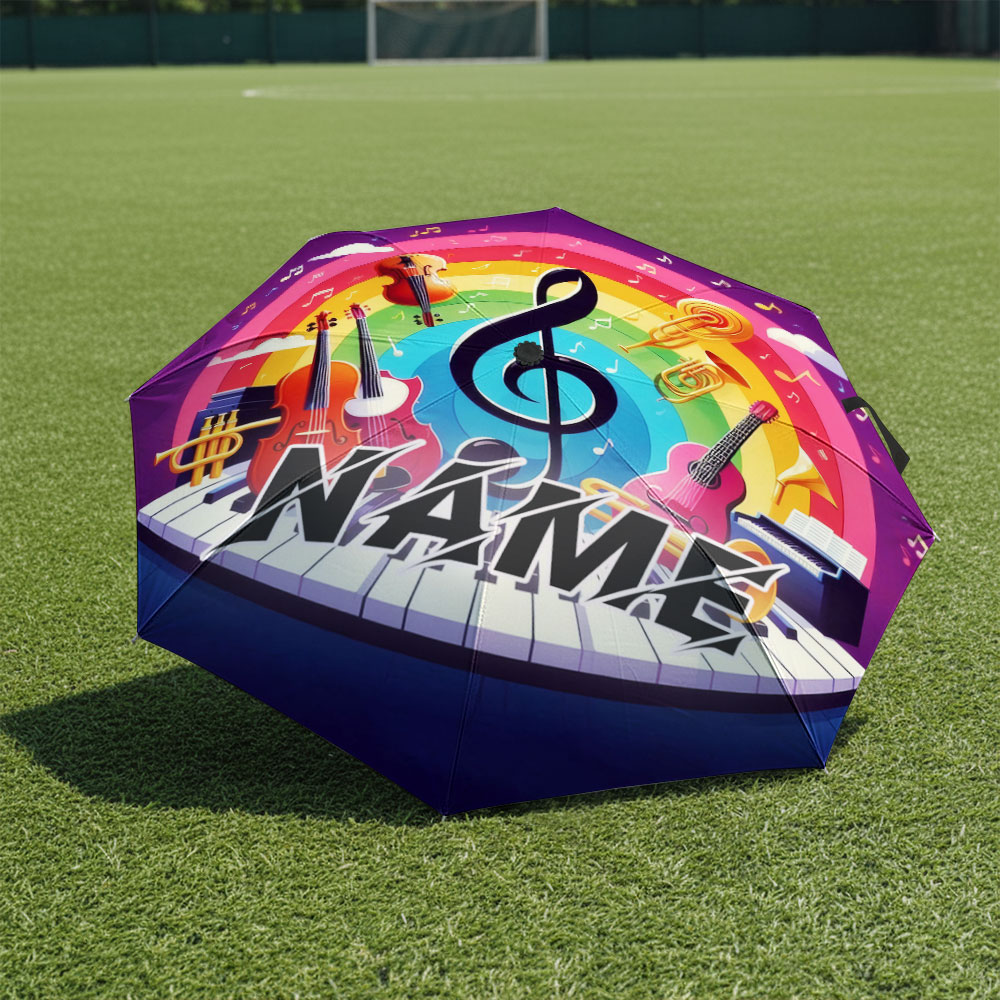 Paraguas personalizado con nom - Musical Instrument With Names reseña y precio