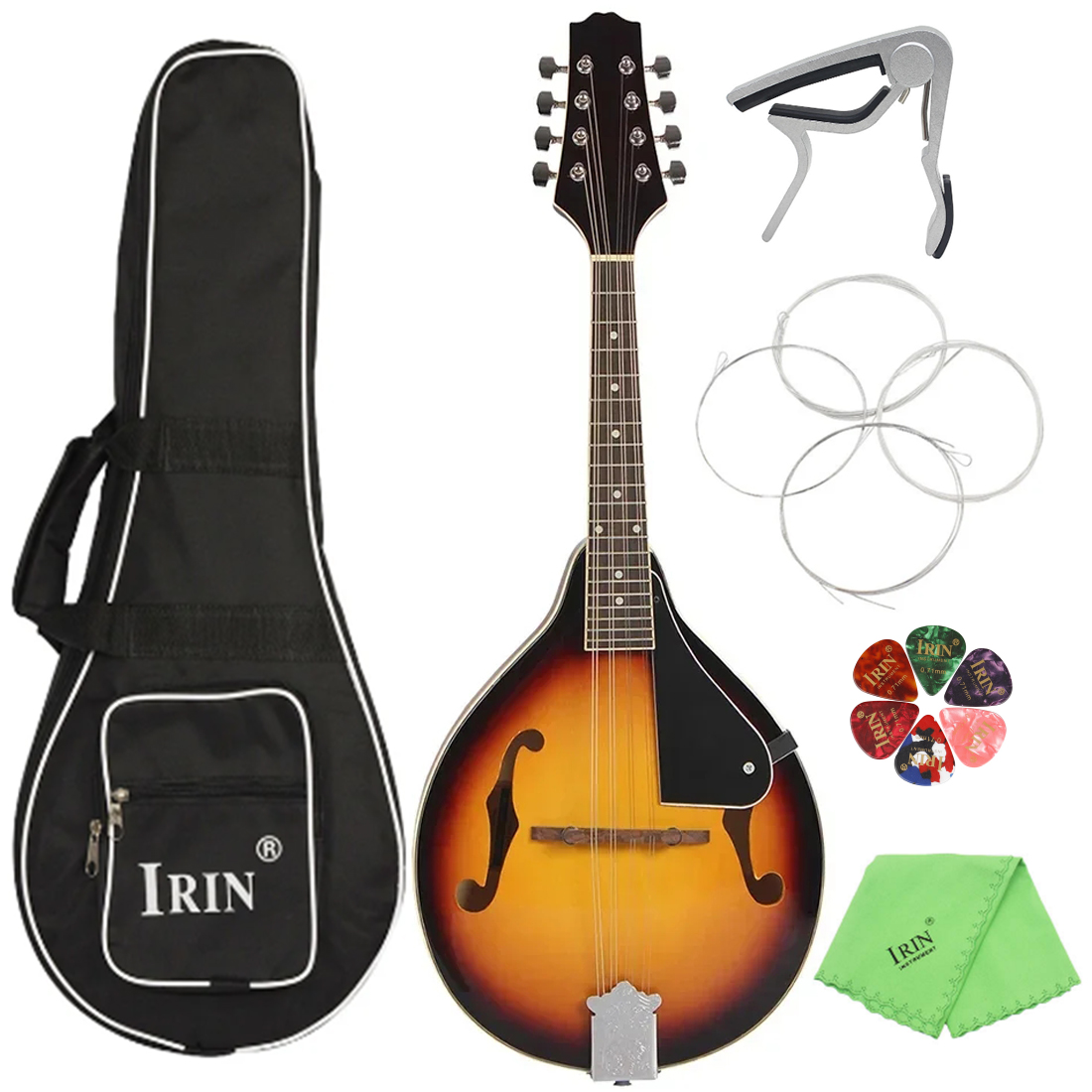 IRIN Sunset Juego de mandolina - Musical Instrument Mandolin reseña y precio